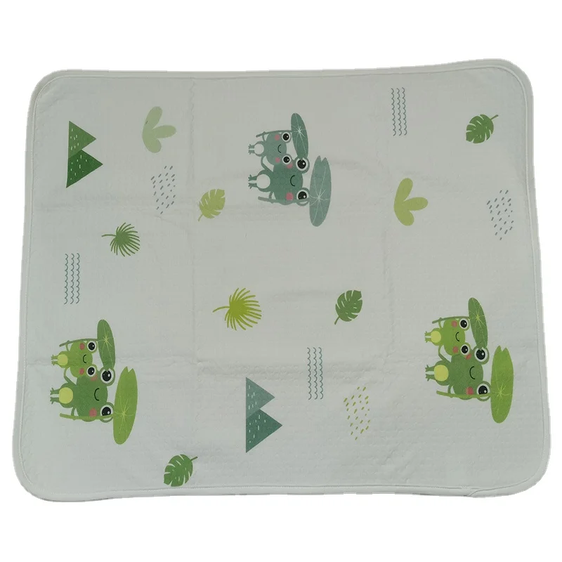 100% Cotton Toddler,Kids,Infant,Adults,Seniors,Pets Waterproof Reusable Incontinence Bed Pads Incontinence Underpads