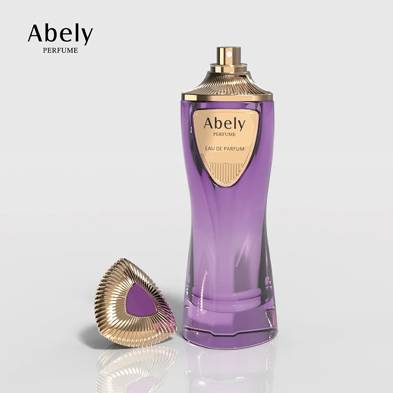 Wholesale Women Luxury Design Empty Perfume Bottle 30ml Elliptical Cute Perfume Bottle Glass Bottle With Cap