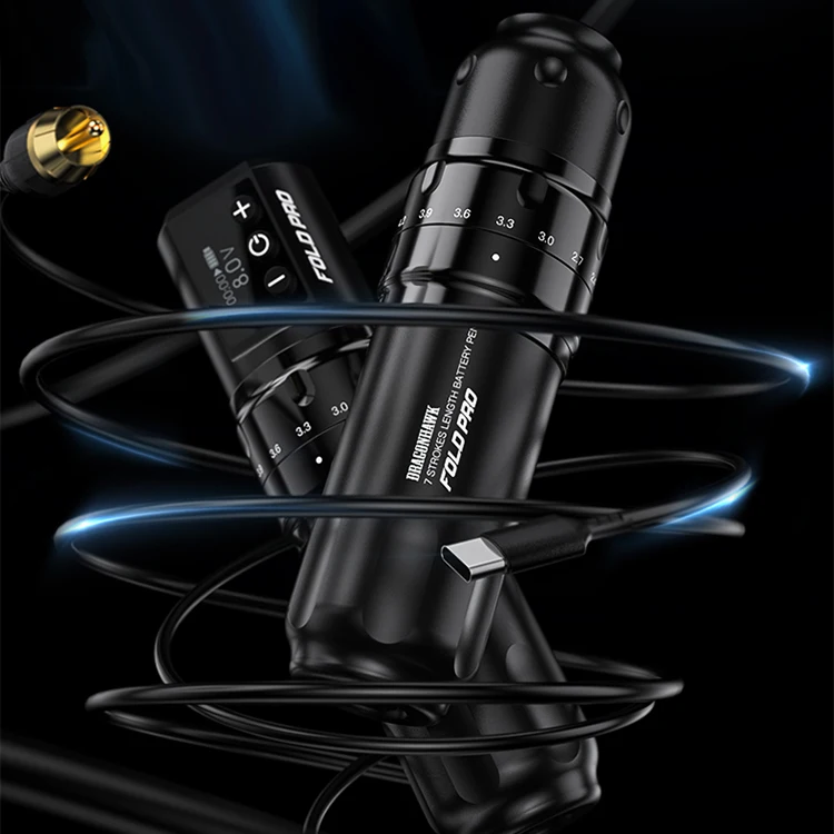 2023 New model supplier best seller Fold Pro Wireless Tattoo Pen Machine