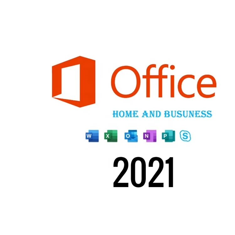 Global Version Office 2021 Home and Business mac Digital Key Code online activation Office 2021 HB Licence