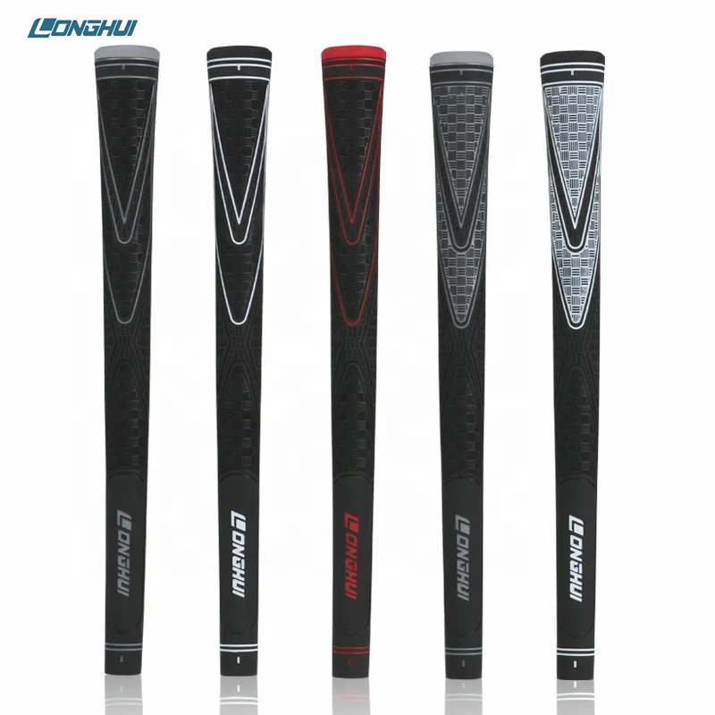 Factory Price Standard Size Custom Logo Golf Club Putter Grip Rubber Golf Grips