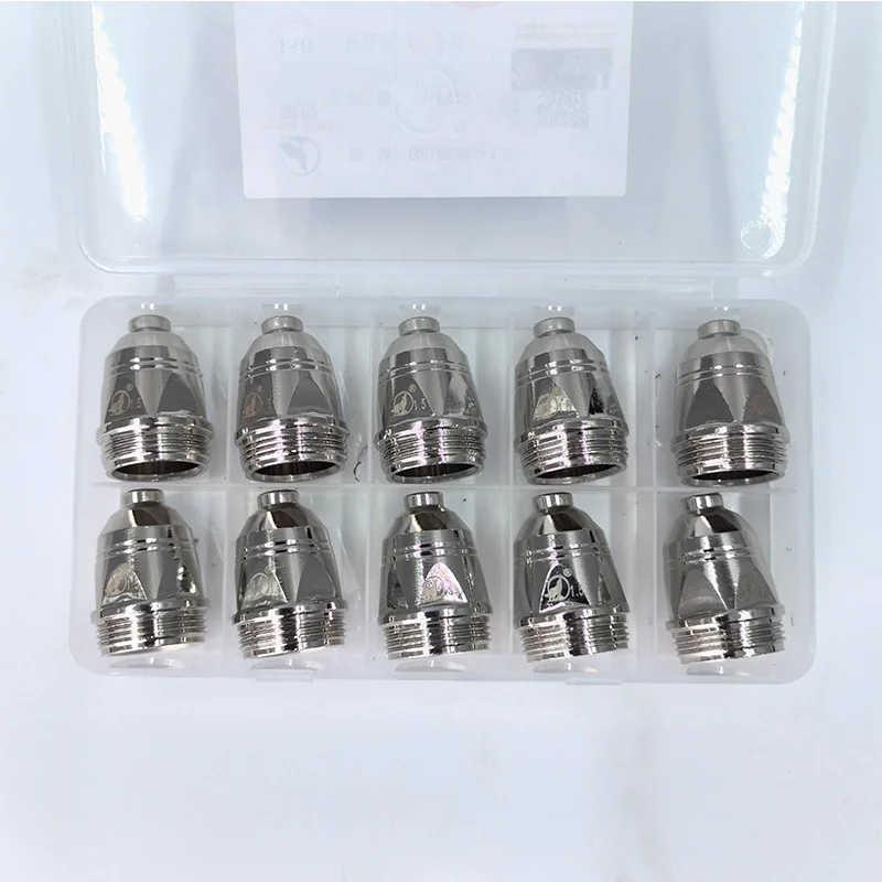 Black Wolf P80 Cutting Nozzle Electrode Plasma Cutting Cutter Torch Consumables 1.1 1.3 1.5 1.7mm Nozzle Tips