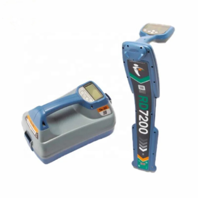 Radiodetection  RD7200 pipe and cable locator underground cable fault locator and  TX-10 + A -frame option  + probe rod  option