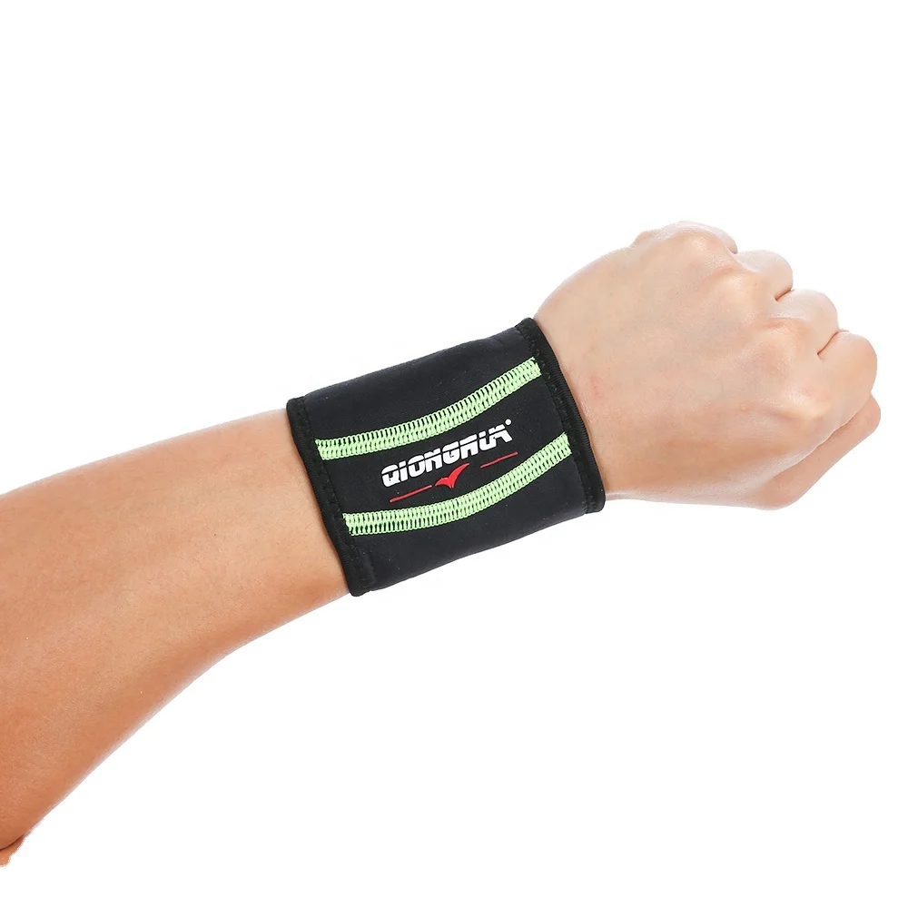 Custom Wrist Wraps band Sports Soft Wrist Sleeve Compression Medical Wrist brace Palm Support