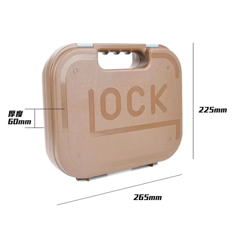 Tactical Gun Safety Carrying Box Suitcase Gun Accessories Safety Storage Case Hard Lock Case