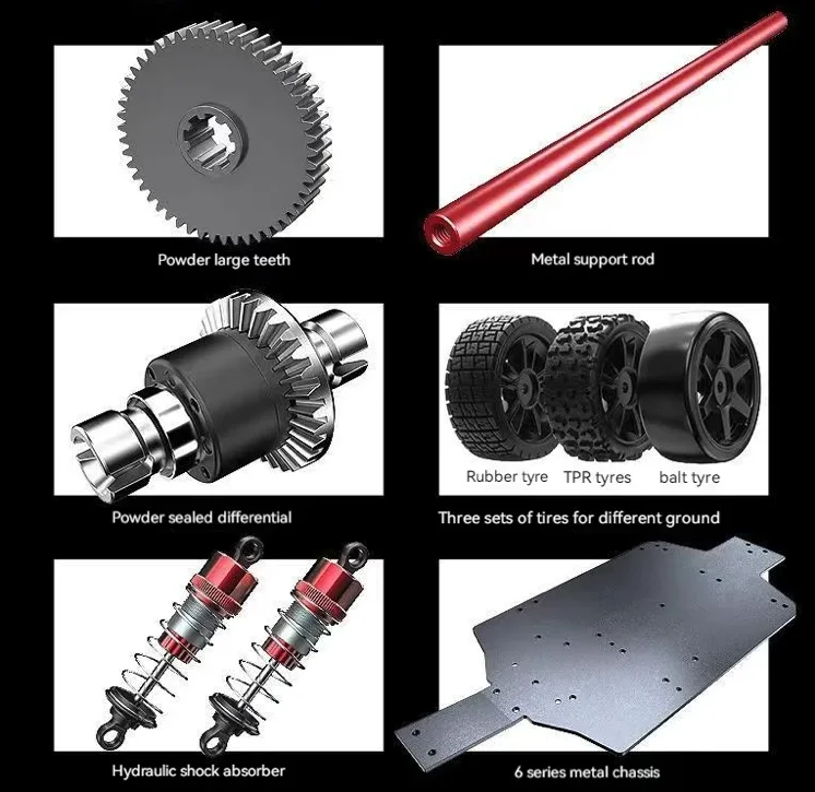 MJX toy car 1/14 High Speed On Road RC Rally Car With Metal Chassis And Extra Drift Wheel Brushless Racing Vehicle