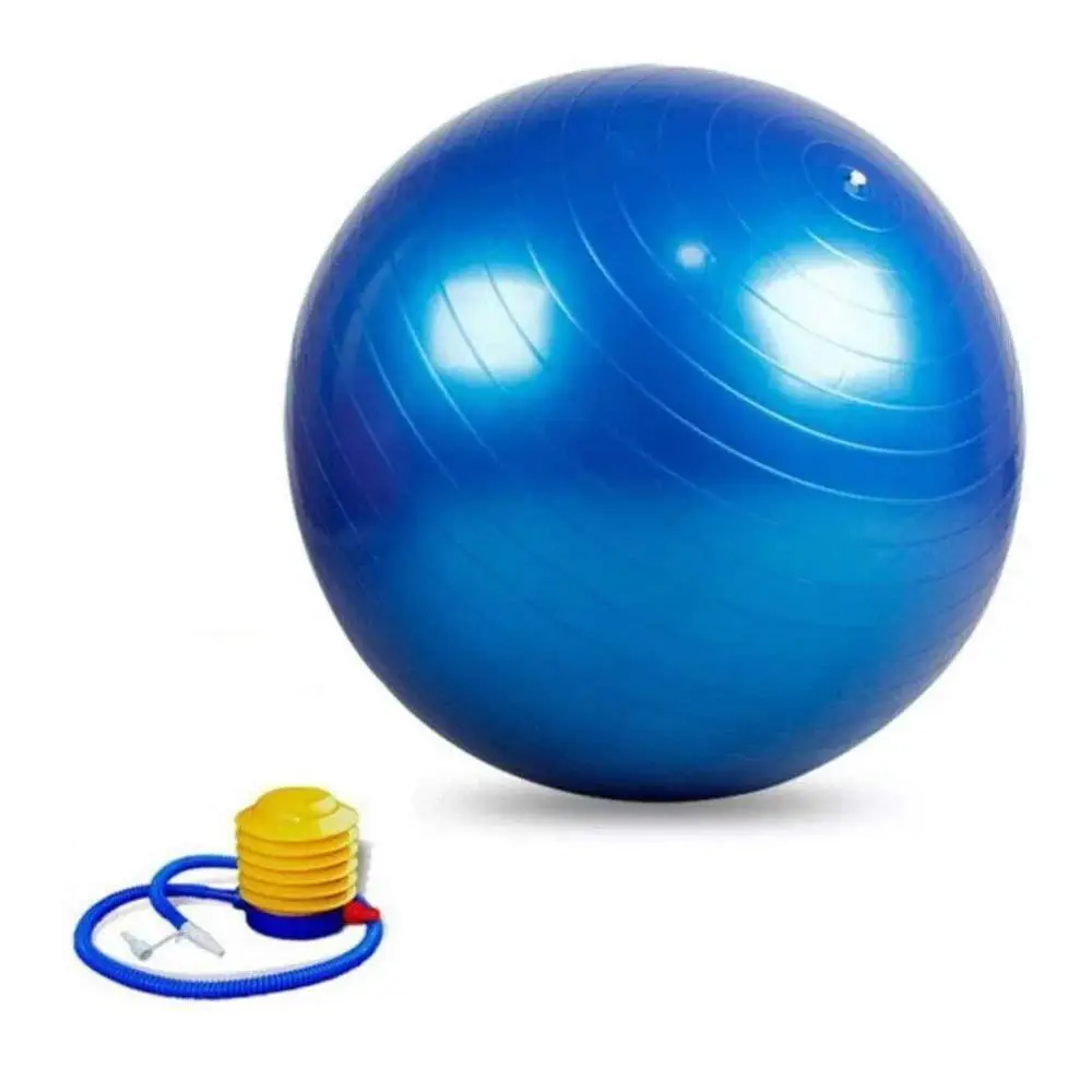 
Hot selling eco friendly weight lifting equipment gym fitness excercise exercise ball with pump 