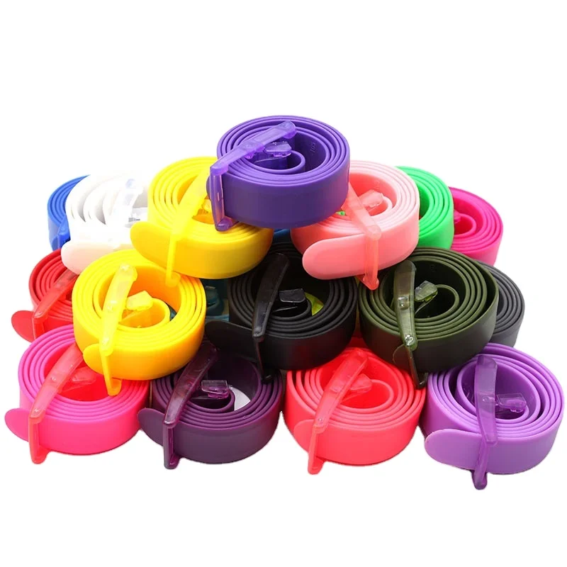 2022 Designer Famous Brand Belts Colorful Off White Men Woman Plastic Buckle Belt