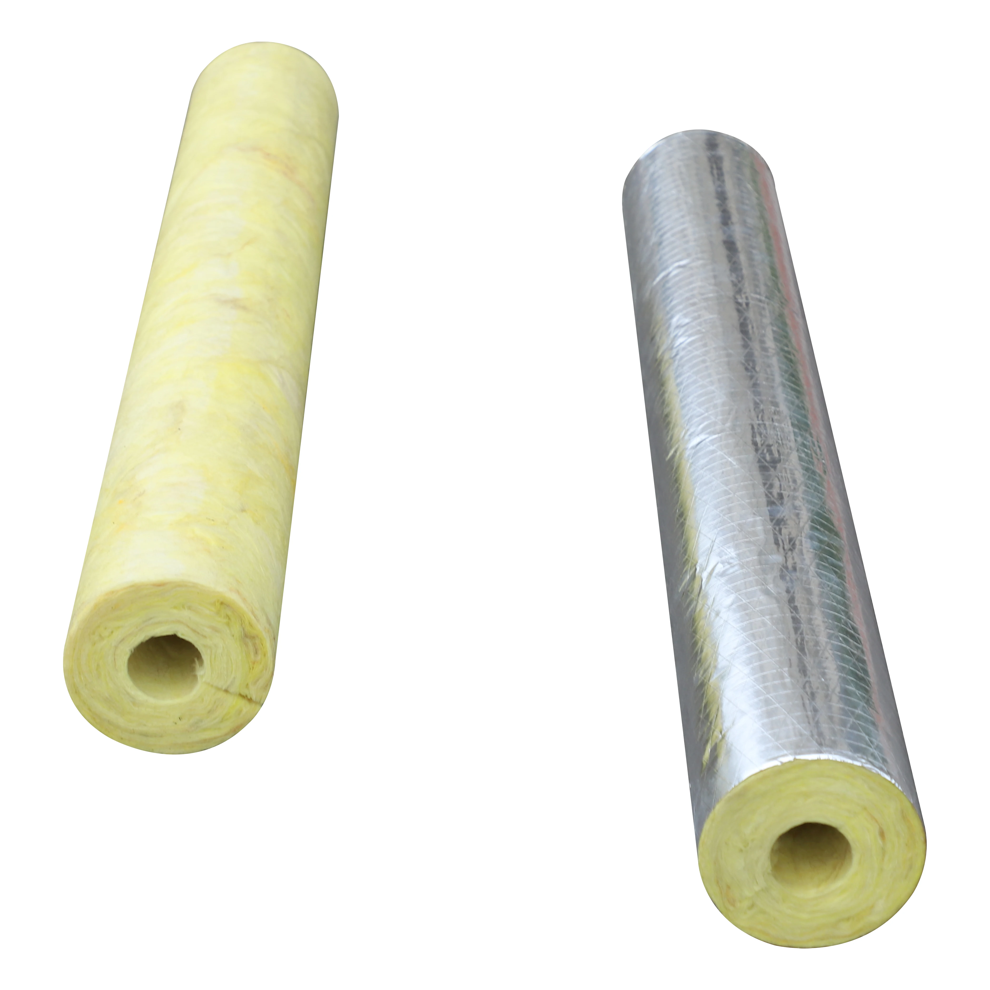 Insulation Glass Wool Pipe Cover for Water Heating and Cooling System