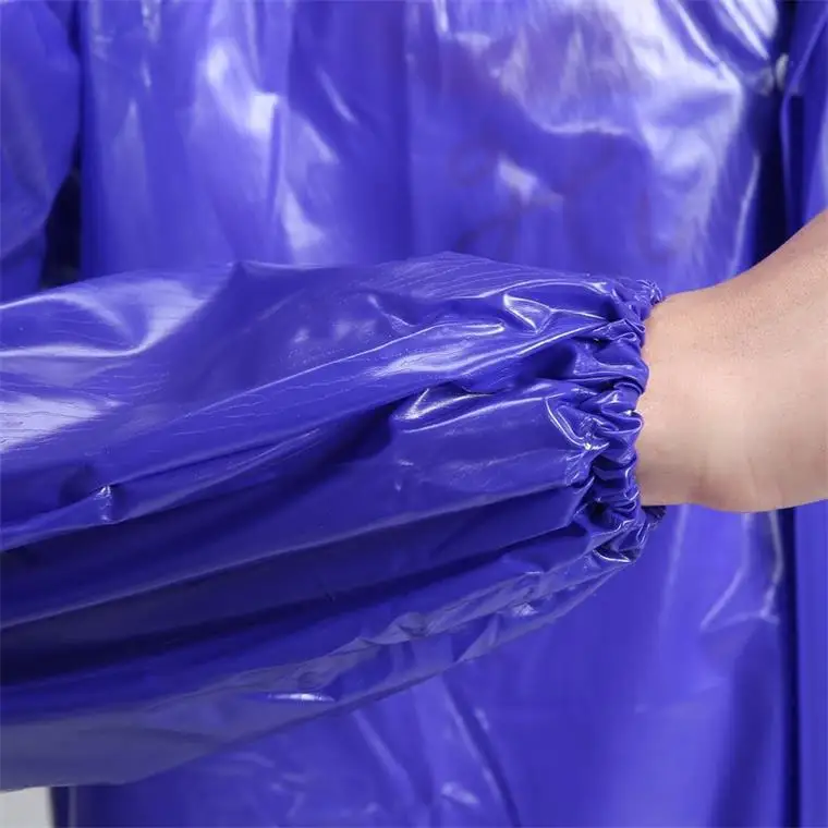 factory  direct supply high quality  hot selling non  disposable raincoat portable transparent thickened adult plastic raincoat
