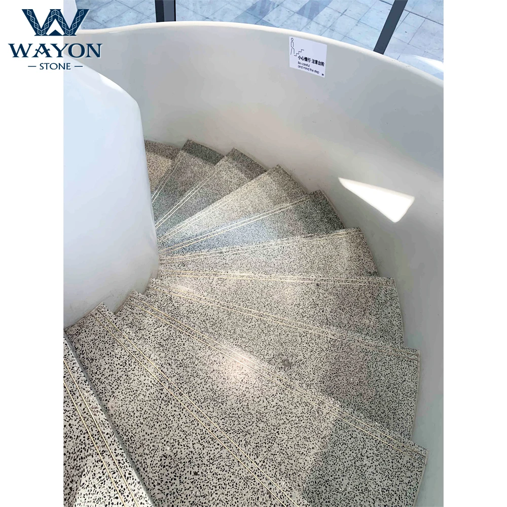 Artificial kitchen worktop/solid surface countertop/artificial quartz worktop stone stair