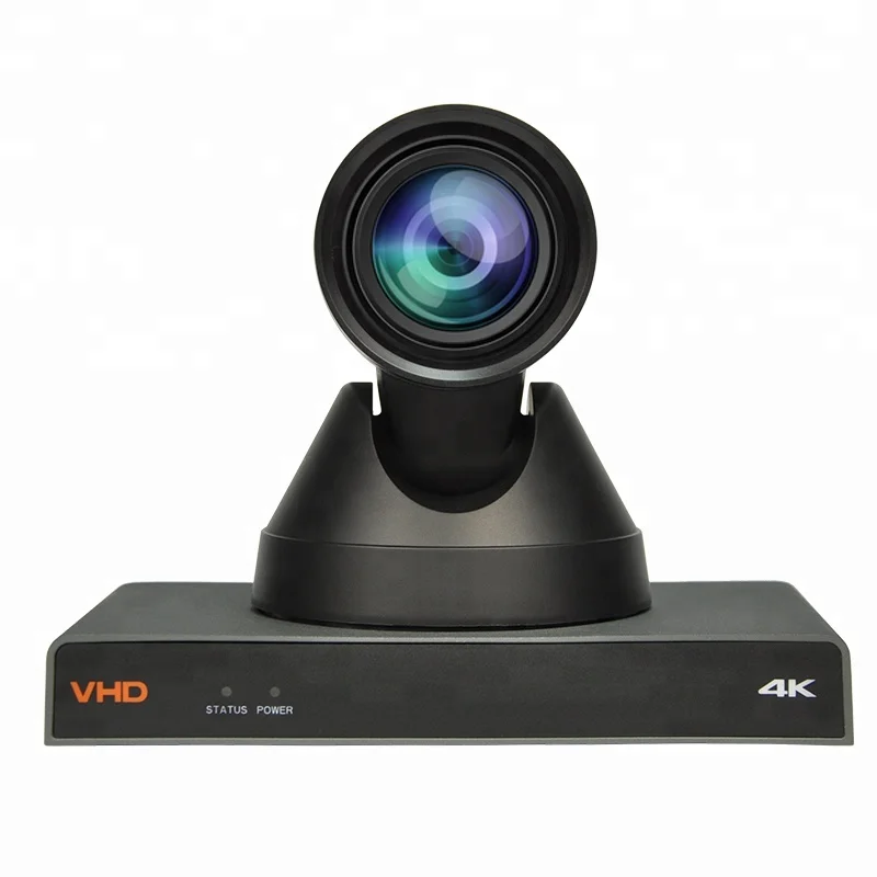 Teacher tracking 4K 12X Optical zoom PTZ camera with NDI USB AV solution endpoint equipment for classroom