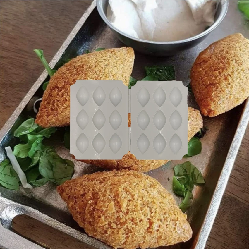 NEW 9 Holes 2021 Manual Kibbeh Express Meatball Maker Meatloaf Mold Press Minced Meat Processor Cake Desserts Pie Kitchen Tools