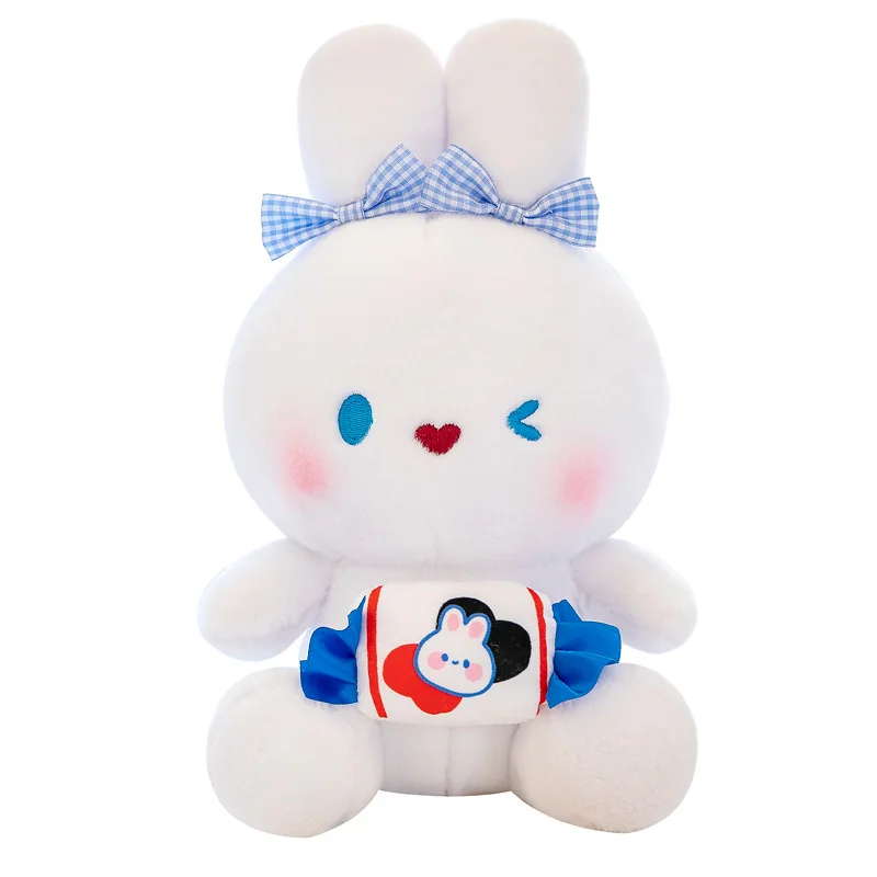 Плюшевый кролик подушка пуховая хлопковая кукла имитация Большого Белого Кролика Игрушечный Кролик