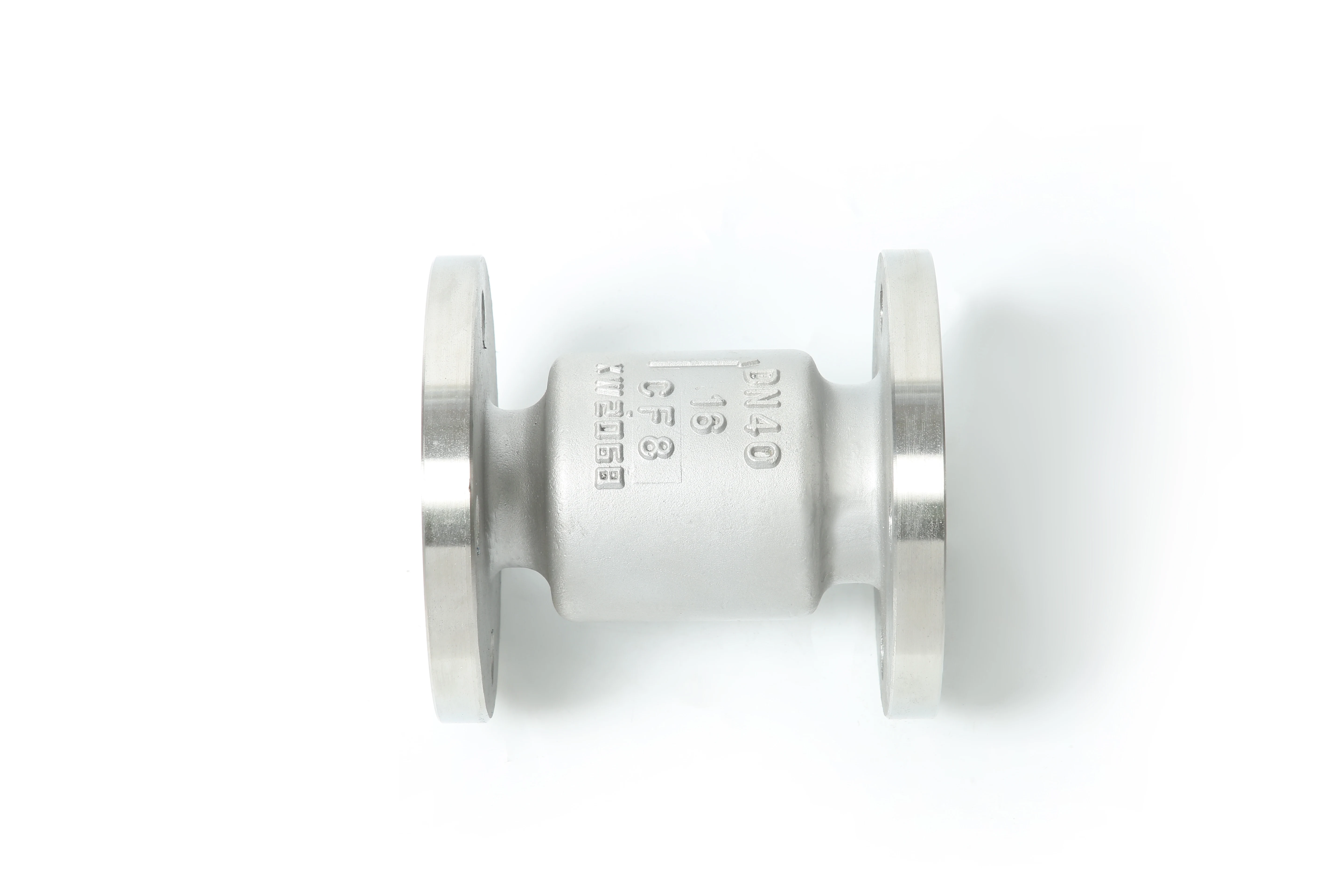 stainless steel 304 vertical check valve flange bolted bonnet