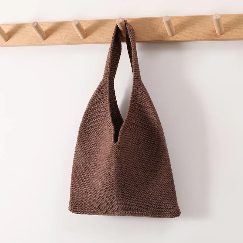 2024 Wholesale Factory Price New Creative Simple Fashion Vest Knitted Handbag For Women