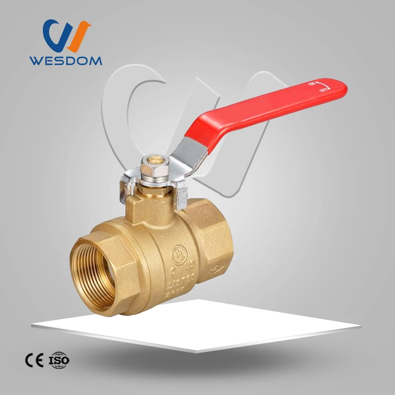 2024 WESDOM 1pc 1000 WOG BSP/NPT brass copper Cheap qualit- high price ball valve China manufacturer