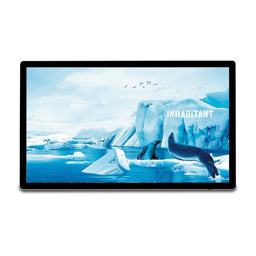 21.5 32 43 55 65 inch Wall Mounted Indoor Screen Internet Advertising Player LCD Video Displays Retail Store Advertise Monitor