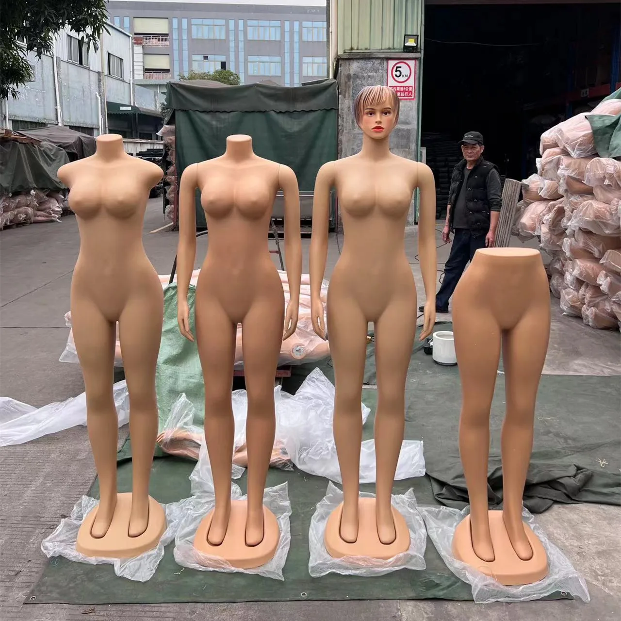 Hot Selling Dummy Plastic Male Mannequin For Sale