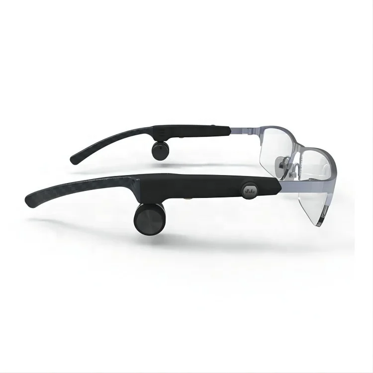 T1+  Vlike Wholesale Digital Hearing Aid for the Deaf/Elderly Glasses bone conduction hearing aid