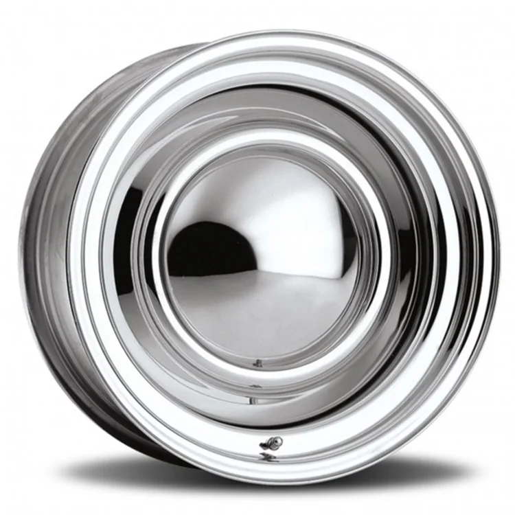 Chinese factory high quality 15 16 inch 5x114.3  5x120.65 smoothie chrome classic steel wheel rim