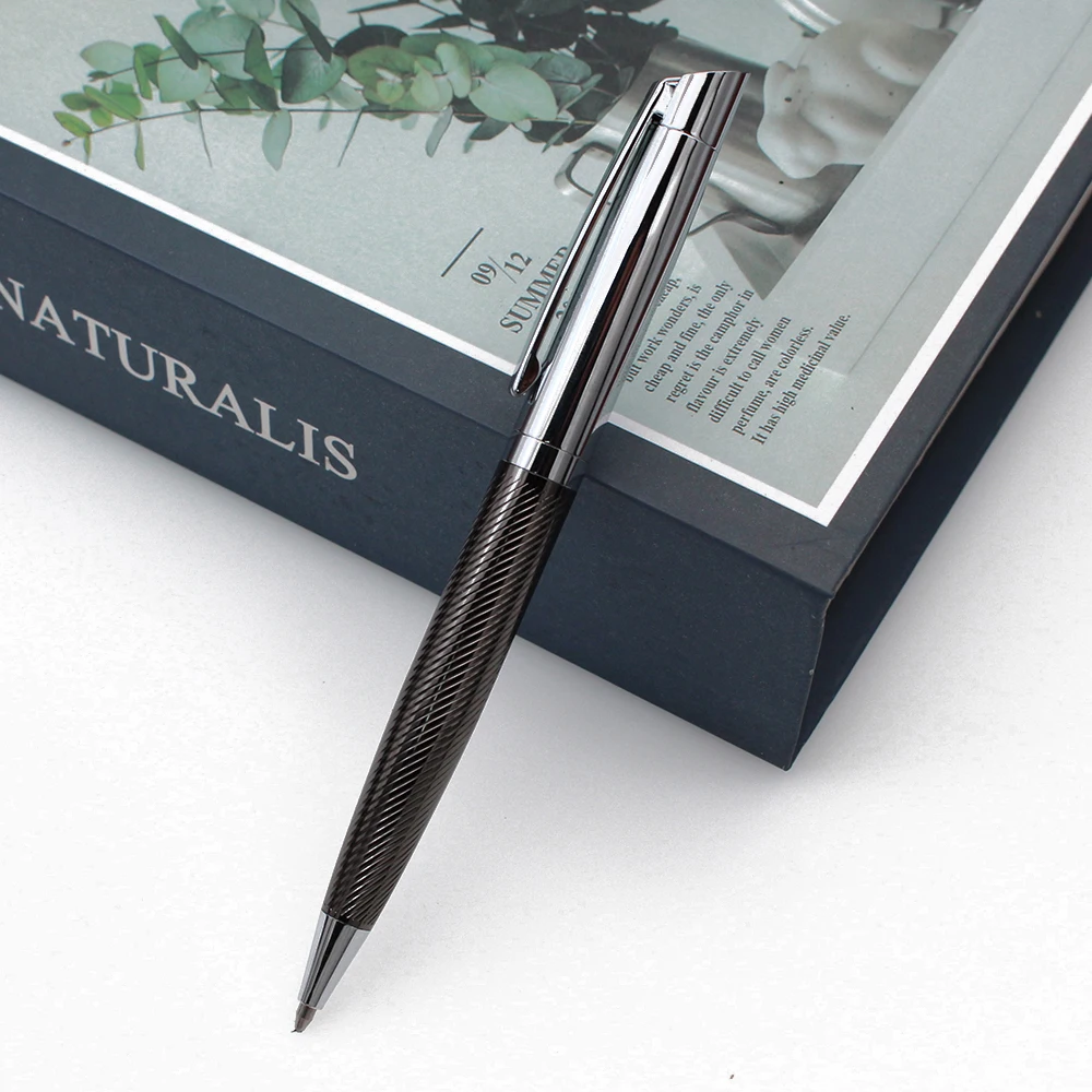 High quality Handmade Metal Luxury Custom Pens Wholesale Brass Bal Point Pens Writing Twist Metal Ball Pen