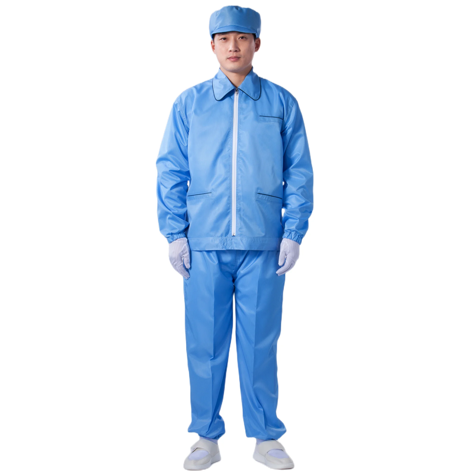 CANMAX factory worker clothes esd lab clothing long coats esd suit cleanroom