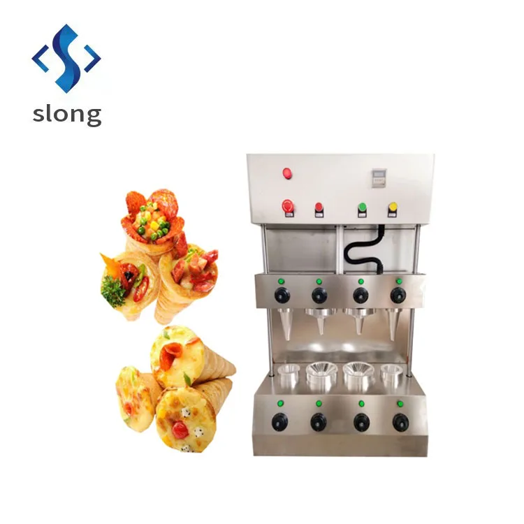 Sale of automatic pizza cone making machine for stainless steel waffle oven commercial bread maker