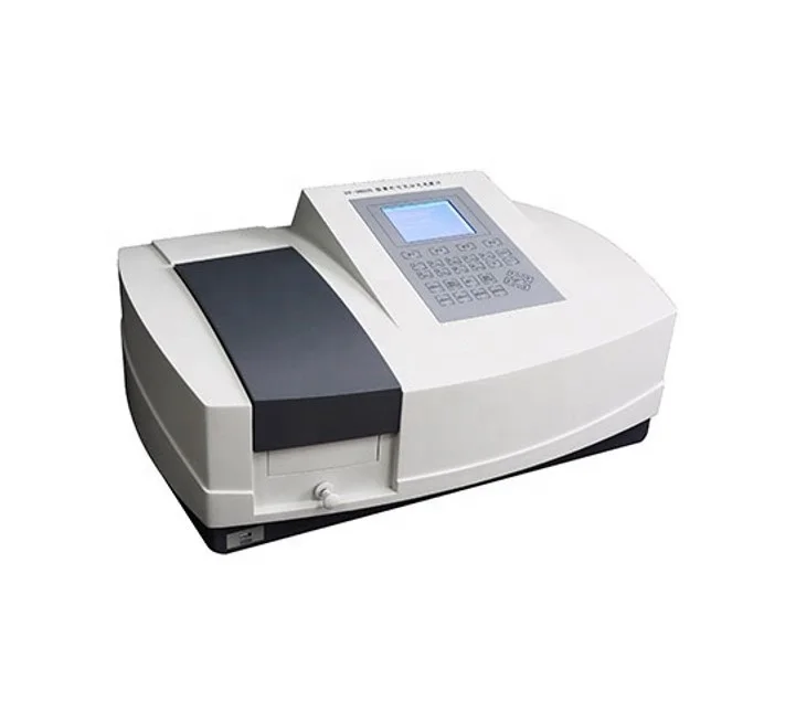 Biometer Spectrophotometer 190-1150nm Double Beam Large LCD  Color Screen UV/VIS  Portable Lab Spectrometer