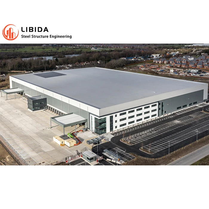 Prefabricated Light Gauge Steel Structure Warehouse Metal Building Iron Metal Structure Warehouse