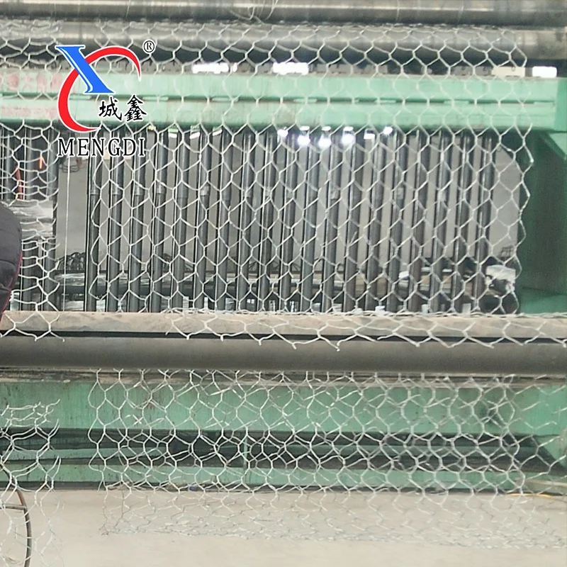 Direct sale hexagonal net galfan gabion mesh stone protection roll