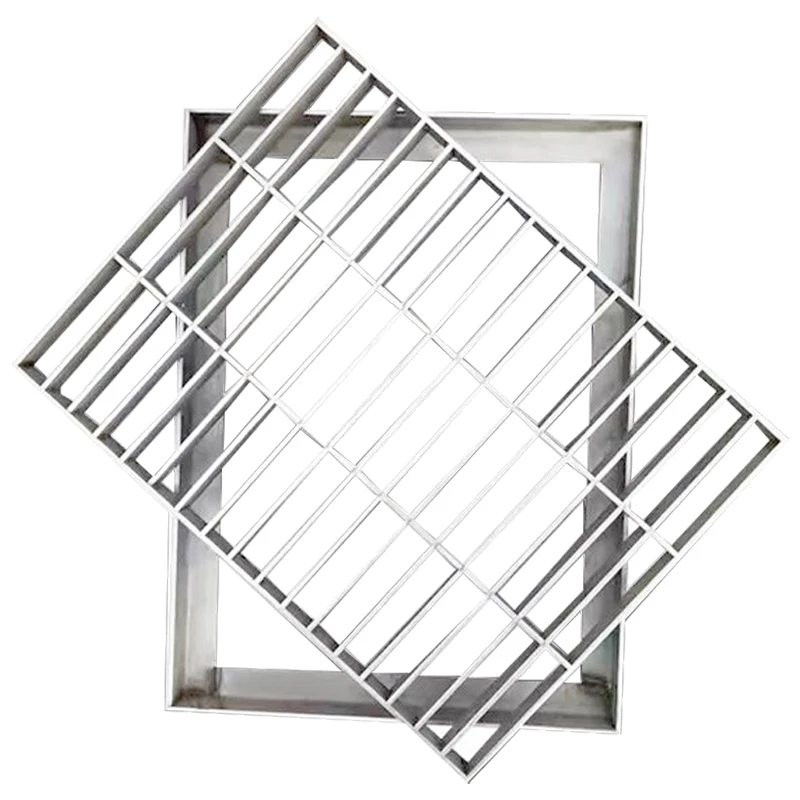 Heavy duty galvanized  light catwalk floor grate work platform stainless steel grating