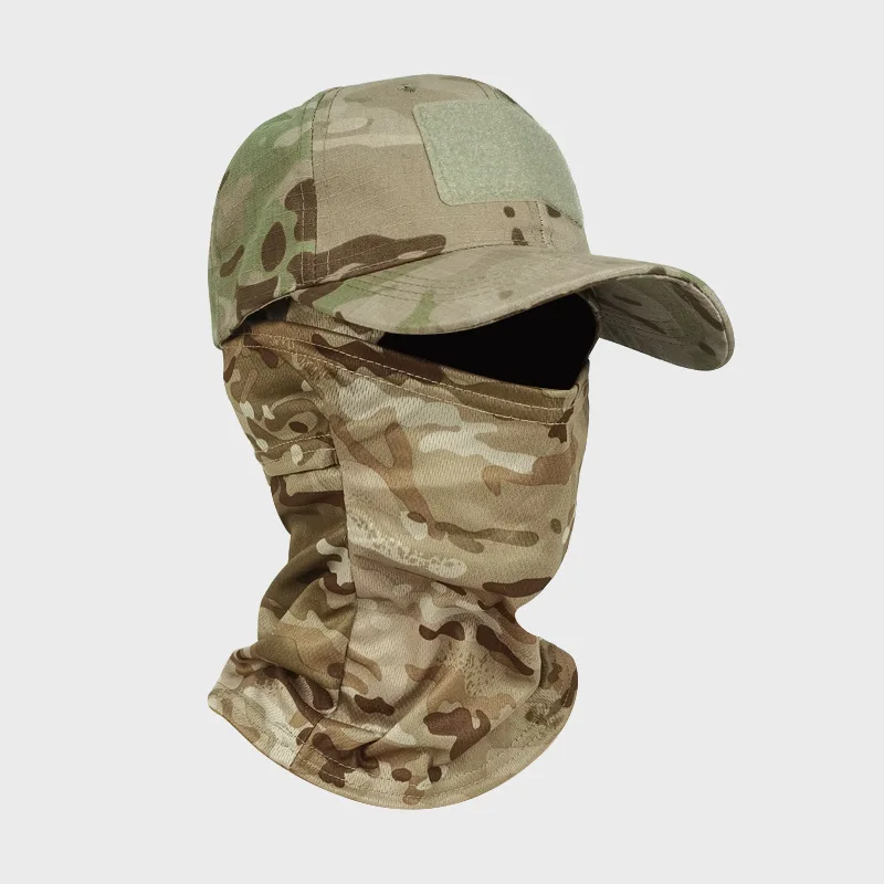 Cheap Custom Face Balaclava Hoodie Ski Mask One Hole Camo Tactical Balaclava Hats for Outdoor