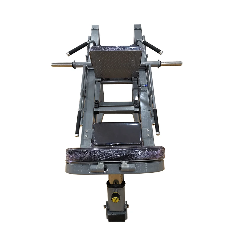 Home Gym With  Leg Press Hack Squat Combo Hackenschmidt Leg Press