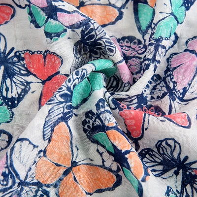 
Custom Organic Muslin Swaddle Bamboo Cotton Fabric Blanket Muslim Baby Blankets 