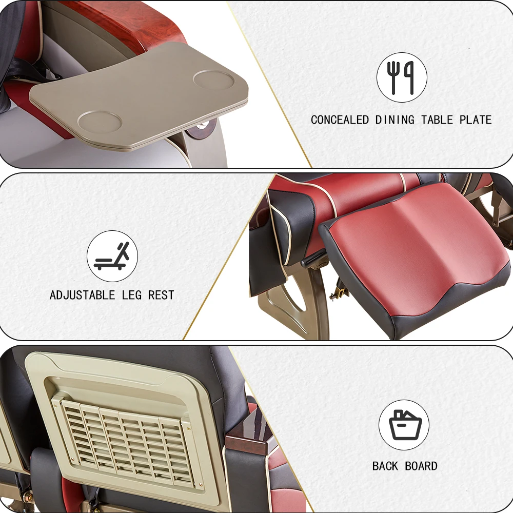 Wholesale Price first class premium bus bench seat, vip passengers seats for buses sale