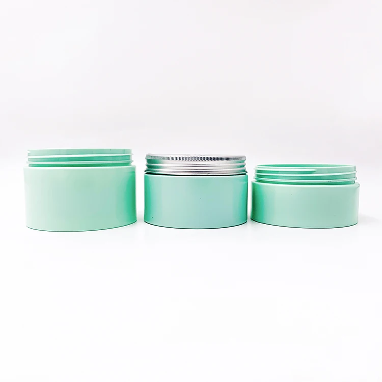 Yueyi Custom 200ml 250ml 300ml 6oz 8oz Hair Cream Plastic Jar Wholesale Empty Cosmetic Jars