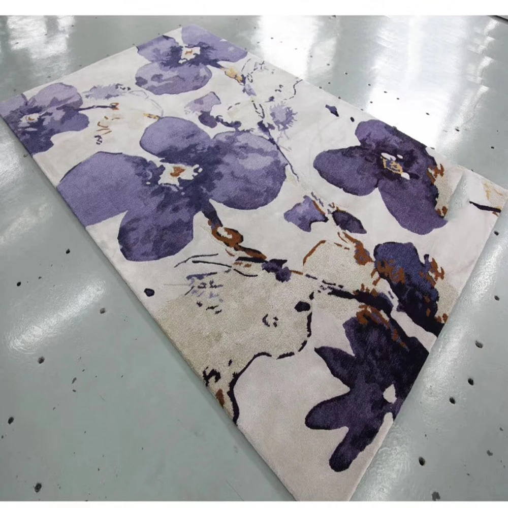 Household Modern Hand Tufted Living Room Area Rug