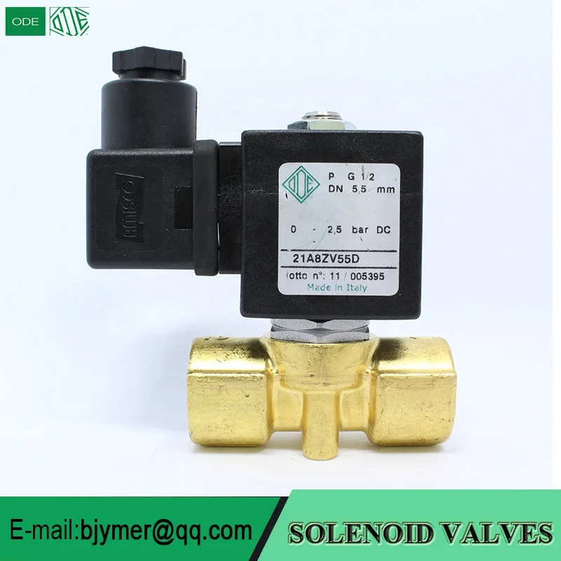 Wholesale Italy ODE  21A3KV15/21A3KV30/21A3KV45  General purpose AC24V solenoid valves
