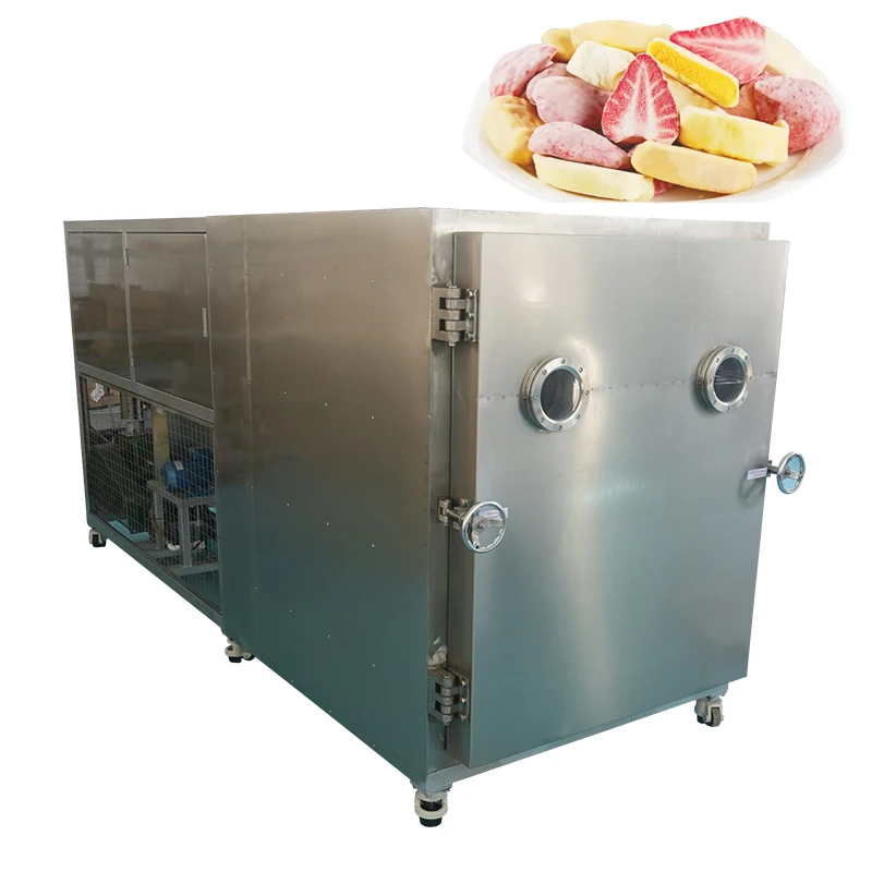 Factory Food Freeze Drying Equipment Fruits Vegetables Meat freeze drying Industrial Vacuum Freeze Dryer Price