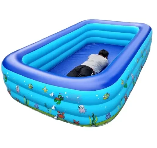 Small indoor container inflatable pools mobile pet swimming pool outdoor for kids and adults