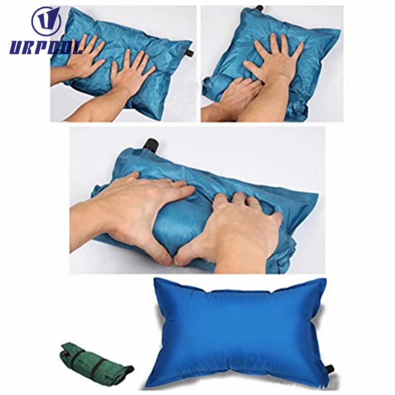 Folding Inflatable Pillow Anti-stress Outdoor Camping Sleep Air Pillow for Tent Hammock Backpack