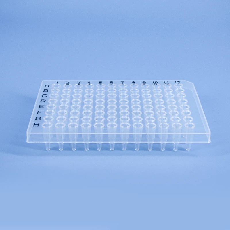 PCR Plate 96 Well Semi-Skirt Alpha-Nemeric Transparent