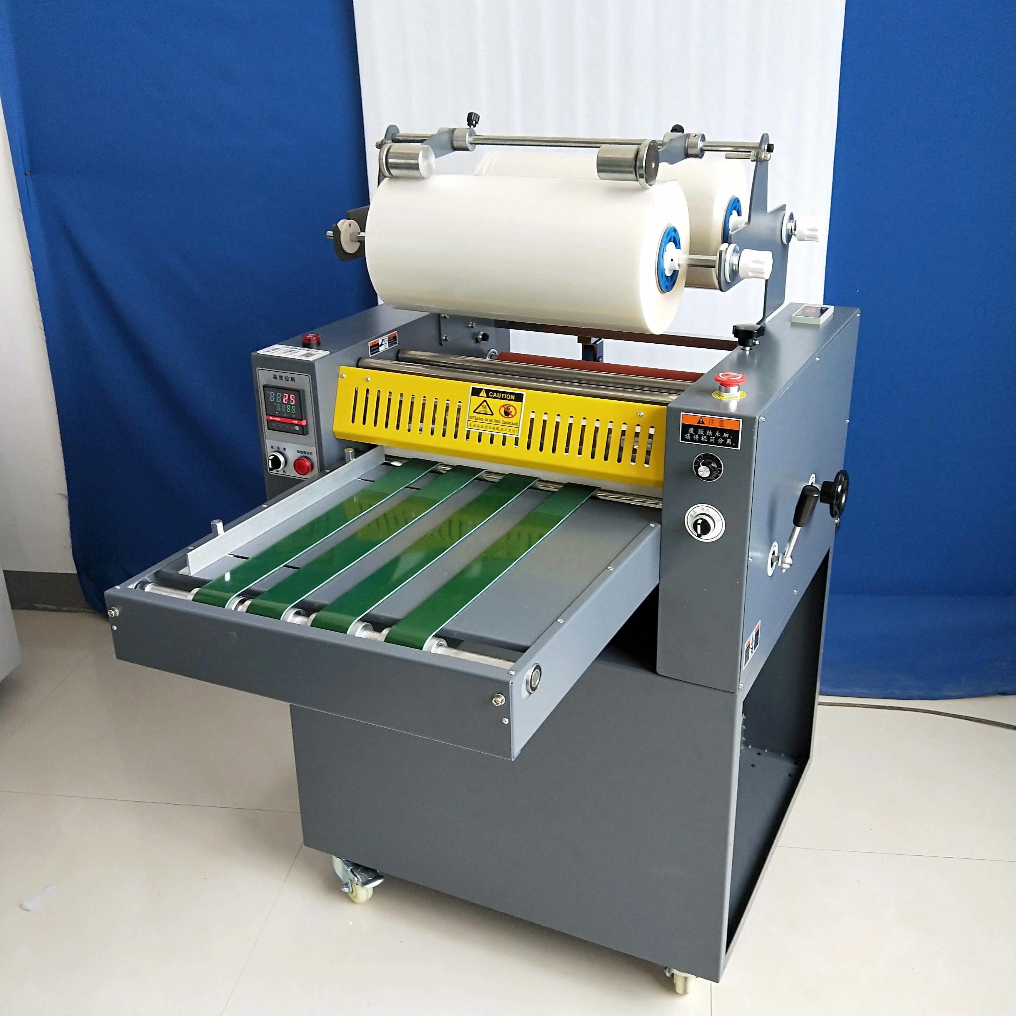DSG-390B DSG-490B Electric Belt Delivery Thermal Hot Laminator Machine with Auti Curl Function