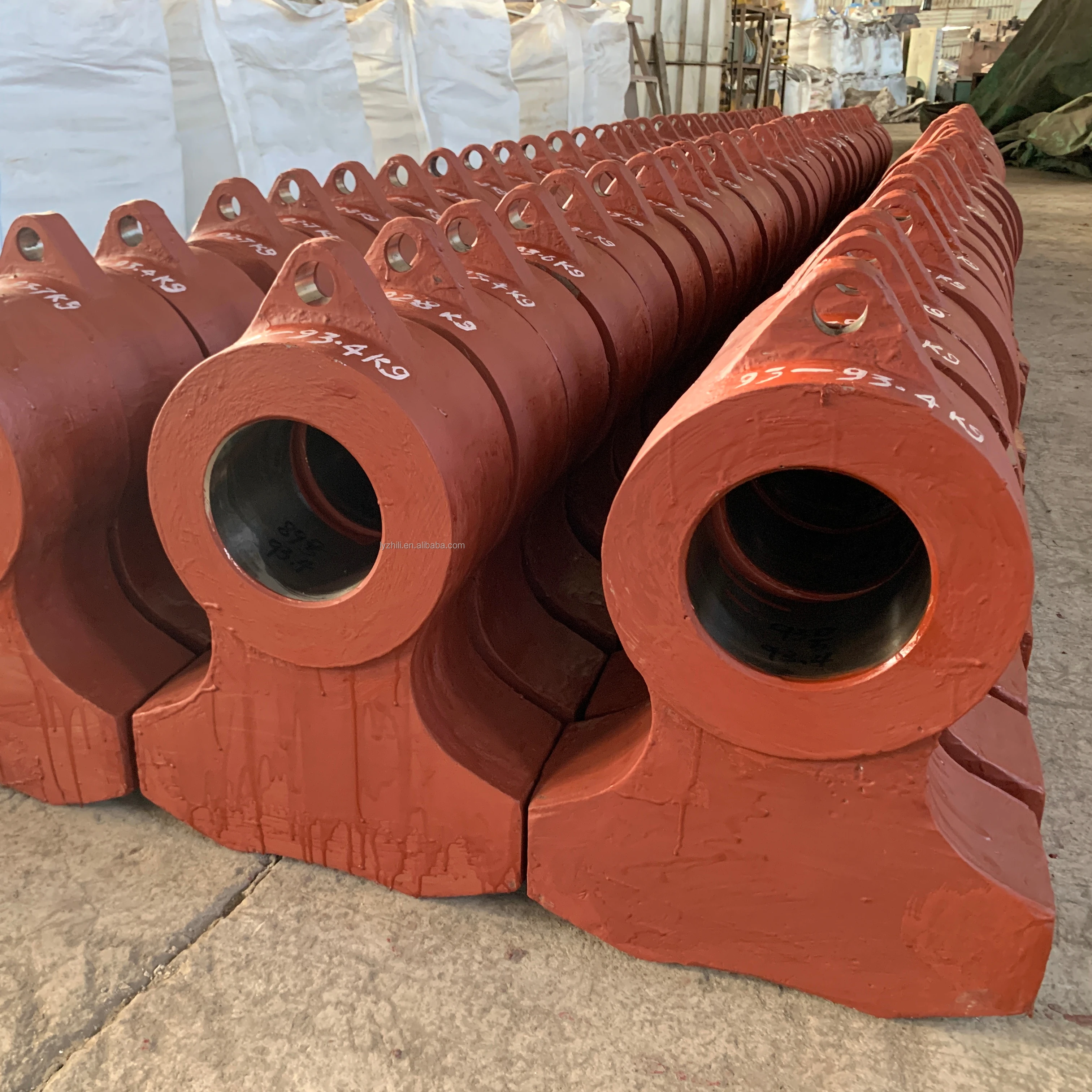 Износостойкая дробилка из Китая, молотки из высокомарганцевой легированной стали, запасные части для каменной угольной клинкерной дробилки, молотковая головка