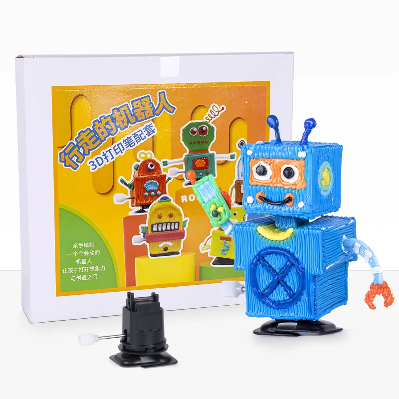 Jer New arrival 3D Pen Kits for STEM education toy---Walking Robots.