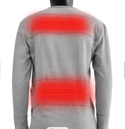 Heating Underwear Washable USB Electric Heated Thermal Long Sleeve T Shirts or Pants