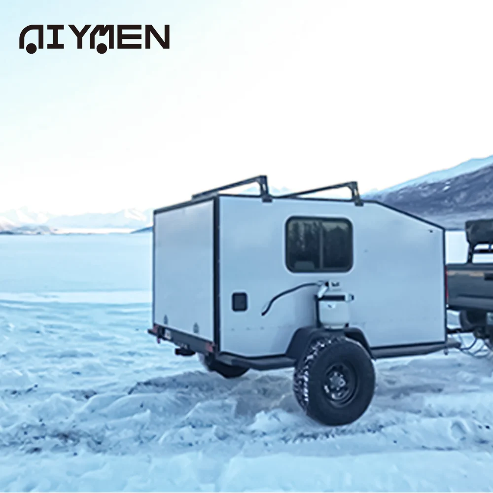 Ультра легкий мини 4x4 внедорожный Кемпер роскошный небольшой полуприцеп с ванной комнатой для кемпинга и автодомов