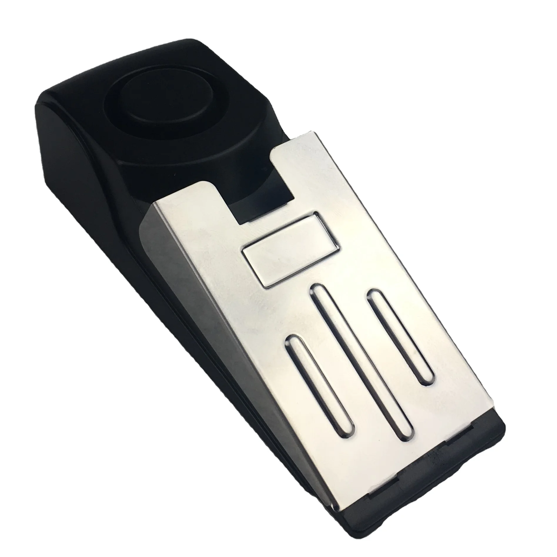 Wireless Vibration Alarm Door Stop Alarm for Home Wedge Shaped Stopper Alert Security System Block Blocking System