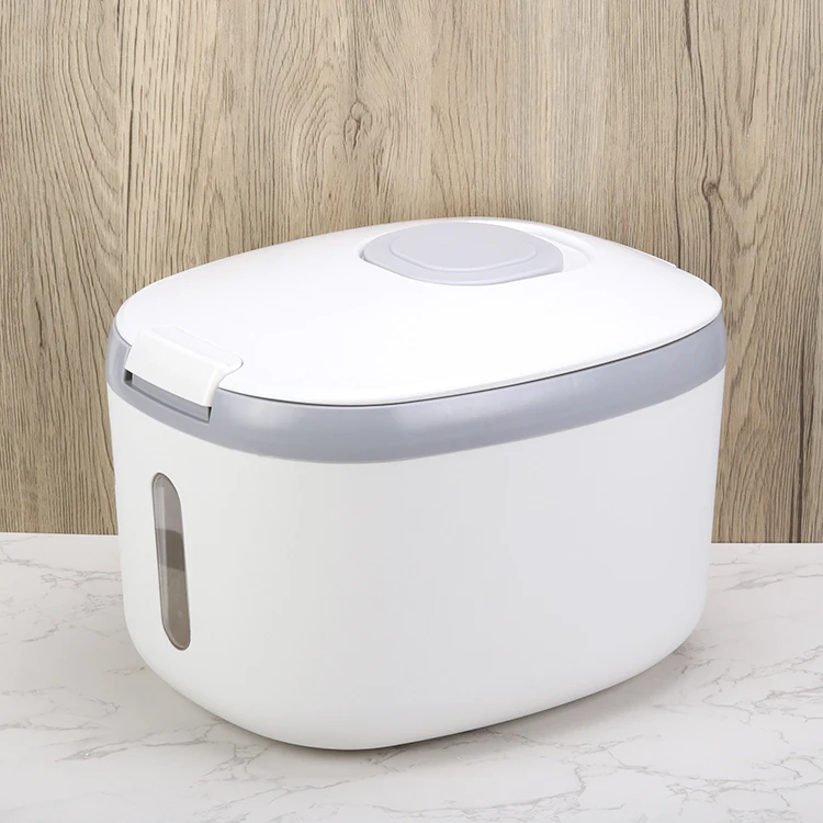 Best Price Rice Dispenser Moisture-Proof Cereals And Grain Dry Food Container Storage For Home Kitchen
